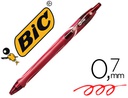 [949874] BOLIGRAFO BIC GELOCITY QUICK DRY RETRACTIL TINTA GEL ROJO PUNTA DE 0,7 MM