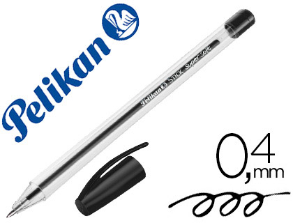 BOLIGRAFO PELIKAN STICK SUPER SOFT NEGRO