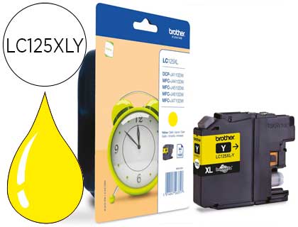 INK-JET BROTHER MFC-J4410DW/4510 DW AMARILLO ALTA CAPACIDAD 1200 PAG