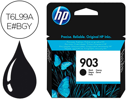 INK-JET HP 903 OFFICEJET PRO 6960 /6970 NEGRO 300 PAG