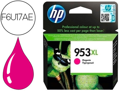 INK-JET HP 953XL OFFICEJET PRO 7730 / 8218 / 8710 / 8715 / 8720 / 8725 / 8730 / 8740 / 8745 MAGENTA 1.600 PAG