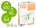 PAPEL FOTOCOPIADORA IQ PREMIUM DIN A4 90 GRAMOS PAQUETE DE 500 HOJAS