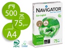 [PW2188] PAPEL FOTOCOPIADORA NAVIGATOR ECO LOGICAL DIN A4 75 GRAMOS -PAQUETE DE 500 HOJAS