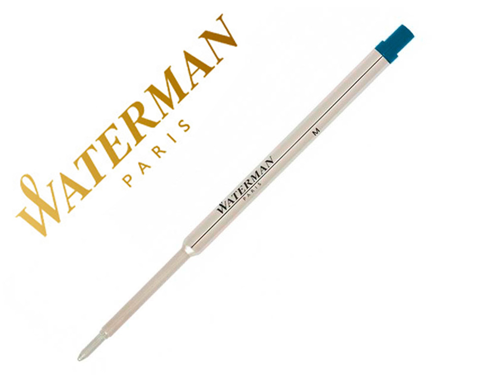 RECAMBIO BOLIGRAFO WATERMAN -STANDAR MAXIMA-53426-AZUL