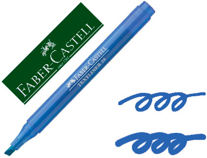 ROTULADOR FABER FLUORESCENTE TEXTLINER 38 AZUL