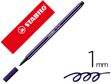 ROTULADOR STABILO PEN 68 AZUL PRUSIA 1 MM