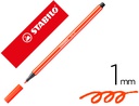 [68/40] ROTULADOR STABILO PEN 68 BERMELLON 1 MM