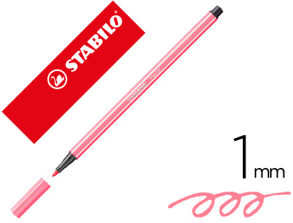 ROTULADOR STABILO PEN 68 CARNE OSCURO 1 MM