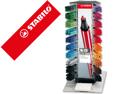 ROTULADOR STABILO PEN 68 COUNTER EXPOSITOR 240 ROTULADORES SURTIDOS