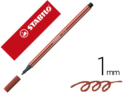 ROTULADOR STABILO PEN 68 SANGUINA 1 MM