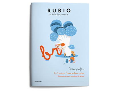 CUADERNO RUBIO ORTOGRAFÍA 2. 6-7 años. Para saber más.