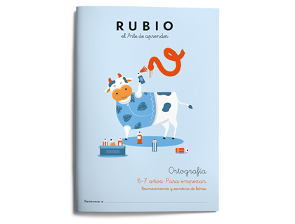 CUADERNO RUBIO ORTOGRAFÍA 1. 6-7 años. Para empezar.