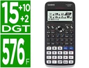 [FX-570SPCW] CALCULADORA CASIO FX-570SPCW CLASSWIZ CIENTIFICA 576 FUNCIONES 9 MEMORIAS 15+10+2 DIGITOS CODIGO QR CON TAPA