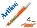 [EK-63] ROTULADOR ARTLINE CLIX FLUORESCENTE EK-63 NARANJA PUNTA BISELADA 4 MM