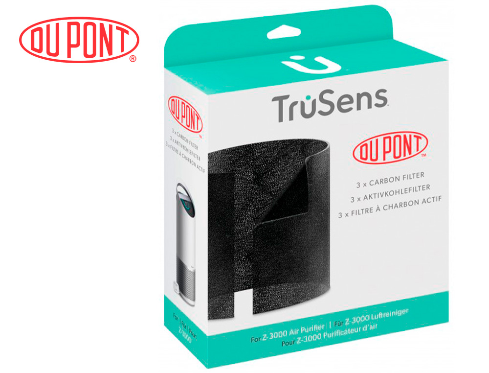 FILTRO DE CARBONO LEITZ DUPONT PARA PURIFICADOR DE AIRE TRUSENS Z-3000 PACK DE 3 UNIDADES