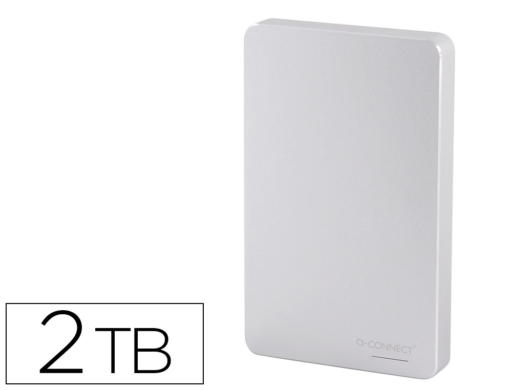 DISCO DURO Q-CONNECT 2,5\&quot; EXTERNO 2TB USB 3.0 SATA