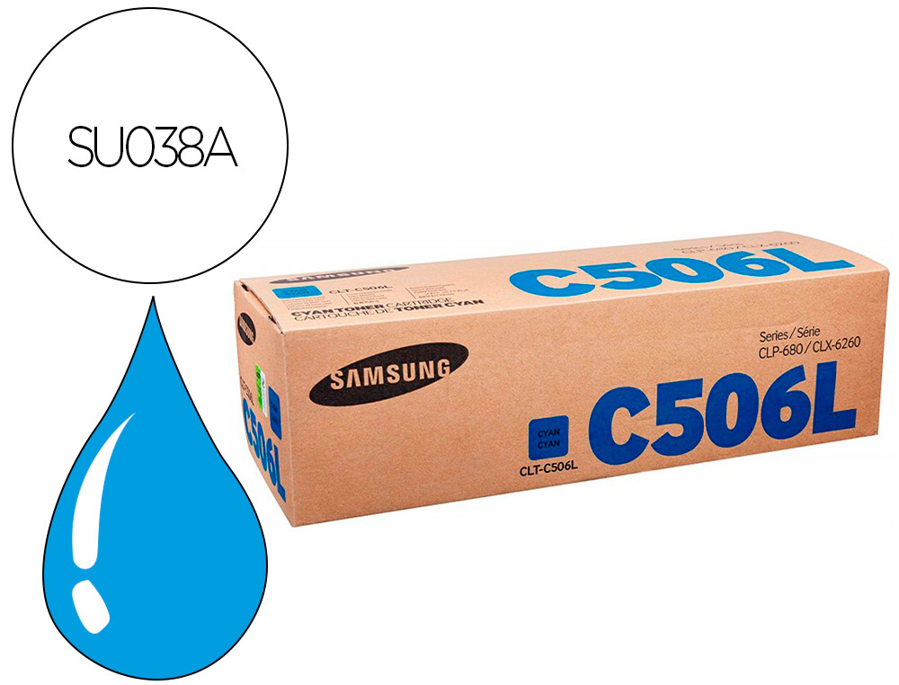 TONER HP SAMSUNG CLP680ND CLX6260 SERIES CIAN ALTA CAPACIDAD