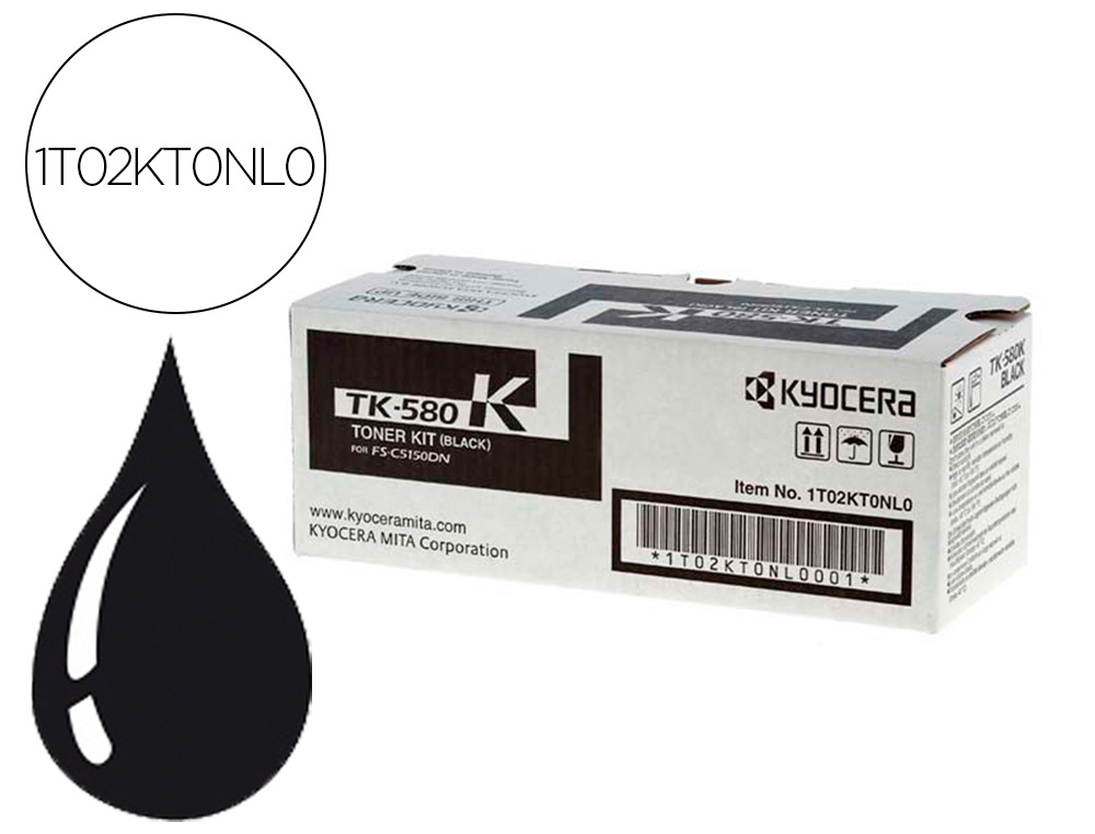 TONER KYOCERA -MITA ECOSYS M6035CIDN / M6535CIDN / P6035CDN TK-5150K NEGRO