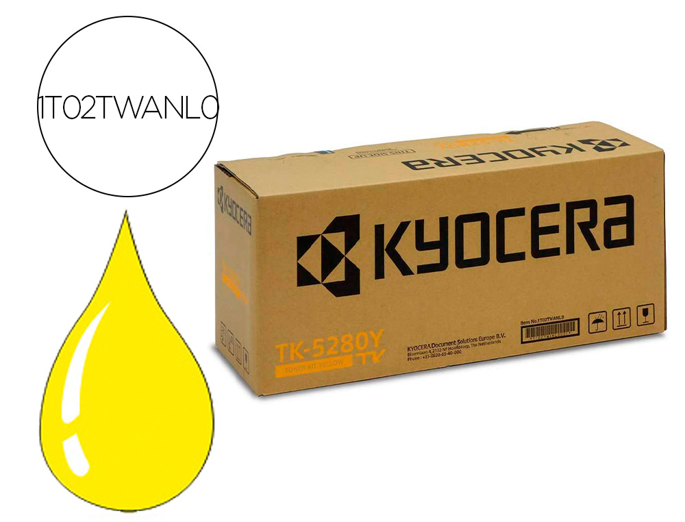 TONER KYOCERA TK5280Y AMARILLO PARA ECOSYSM6235 / 6635CIDN