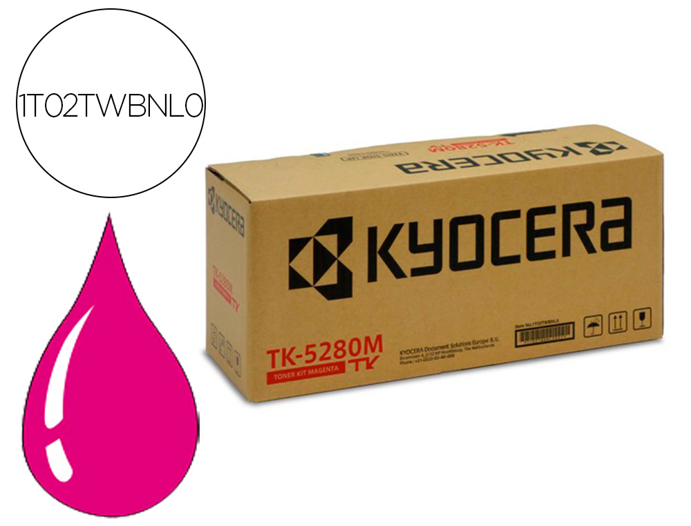 TONER KYOCERA TK5280M MAGENTA PARA ECOSYSM6235 / 6635CIDN