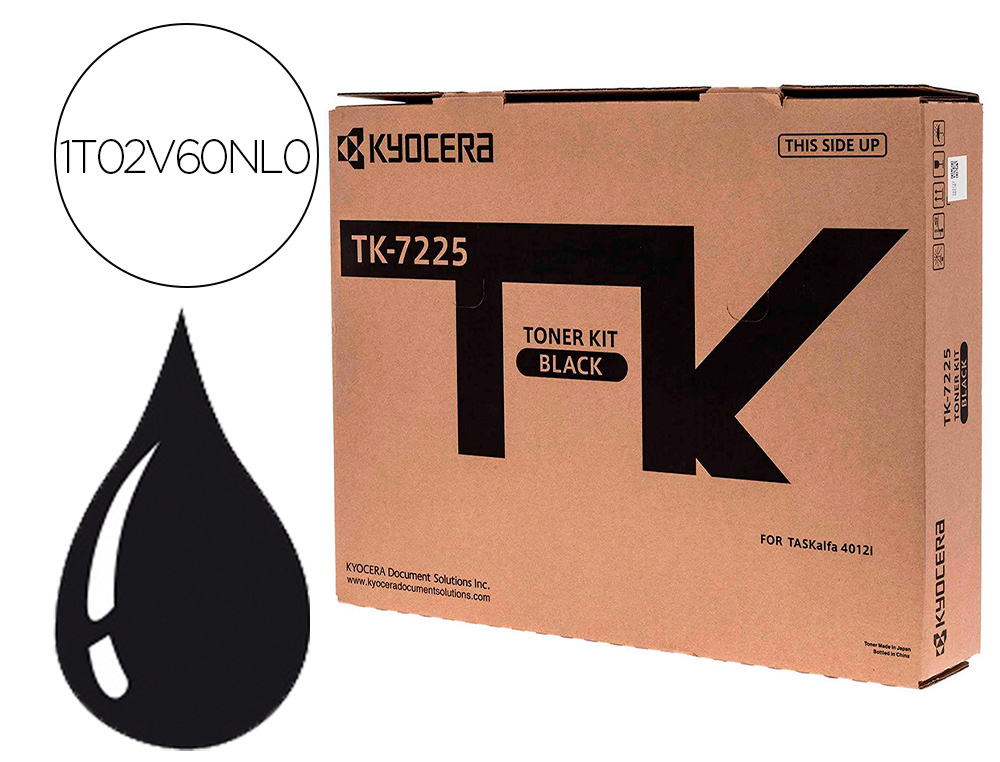 TONER KYOCERA NEGRO TK-7225 PARA TASKALFA 4012I