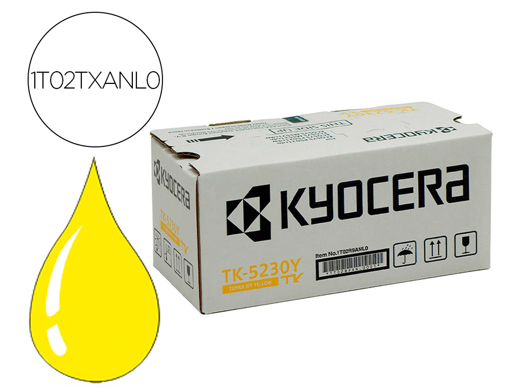 TONER KYOCERA MITA TK-5230Y AMARILLO 2200 PAG