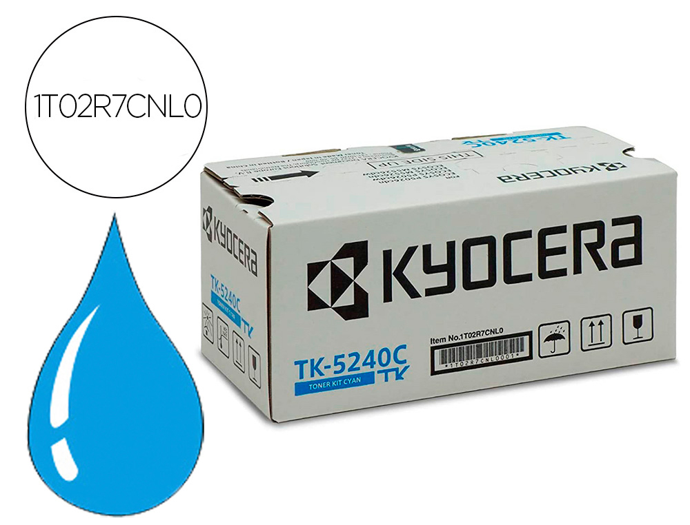 TONER KYOCERA TK-5240C MITA M5526CDN CIAN 3.000 P GINAS