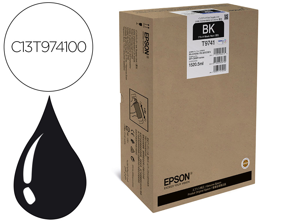 INK-JET EPSON WORKFORCE PRO WF-C869R NEGRO XXL INK SUPPLY UNIT