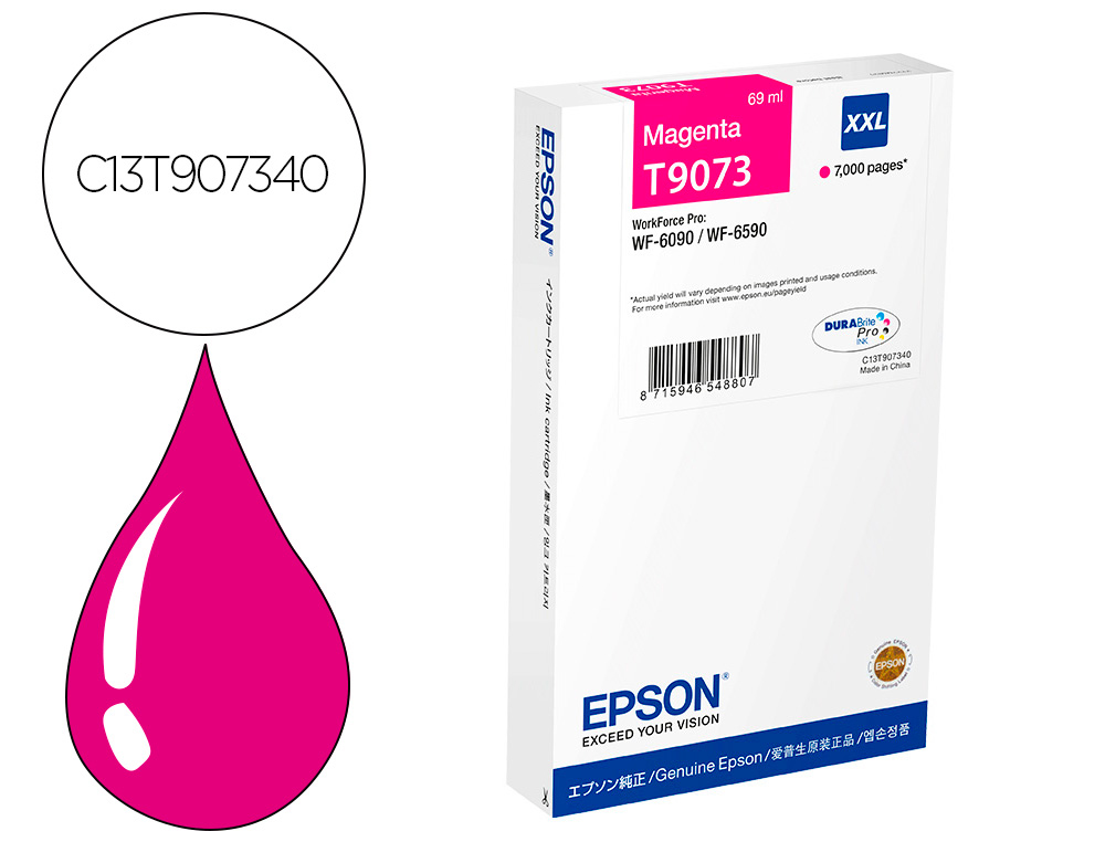 INK-JET EPSON WF-6XXX MAGENTA XXL