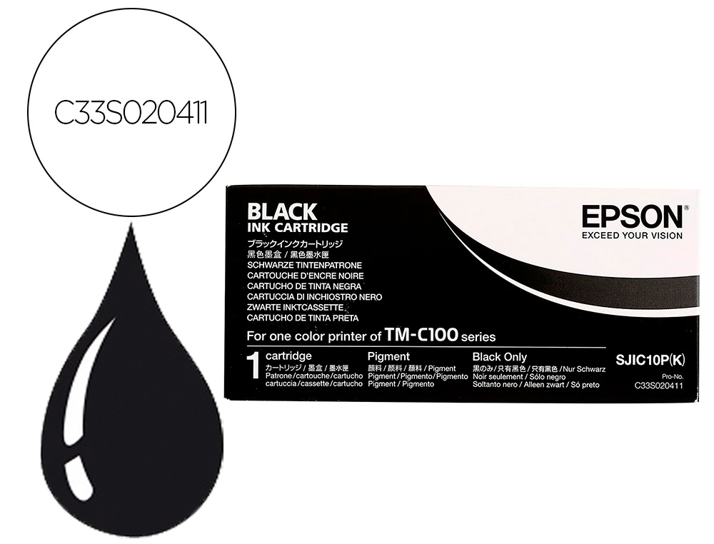 INK-JET EPSON TM-C 100 NEGRO