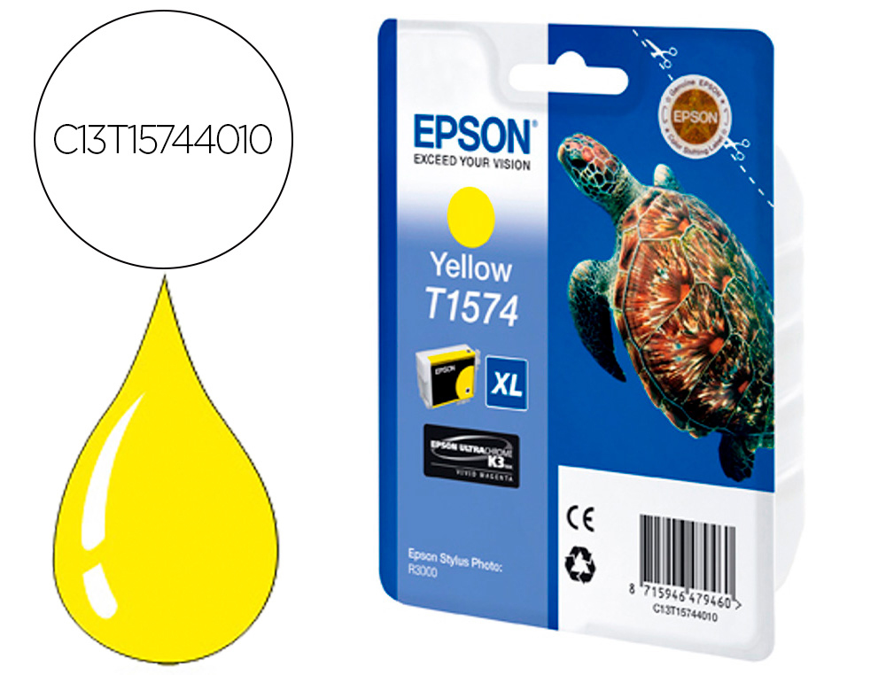 INK-JET EPSON STYLUS PHOTO R3000 AMARILLO