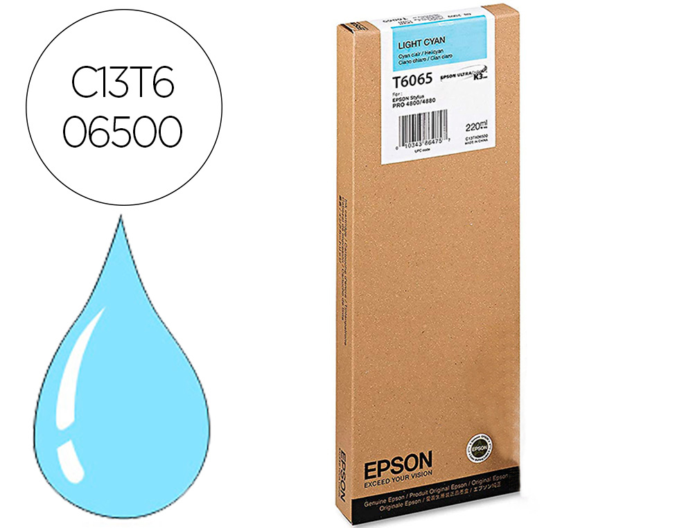 INK-JET EPSON GF STYLUS PRO 4880/4800 CIAN CLARO