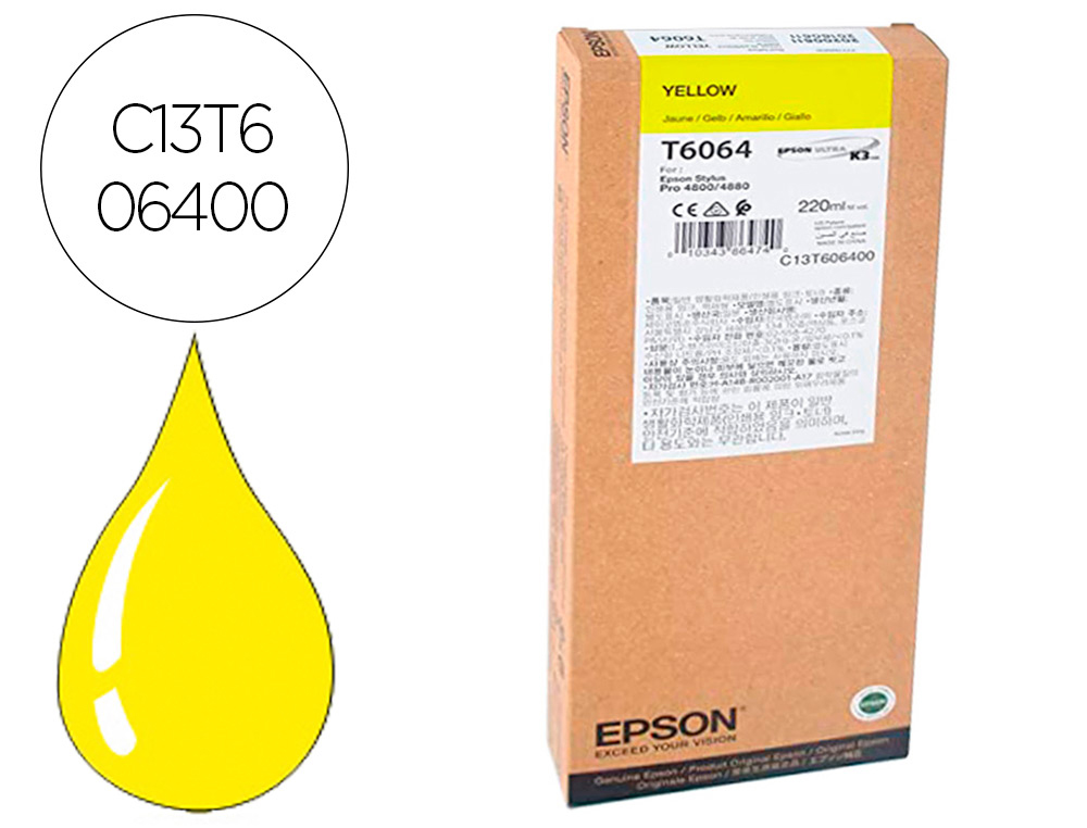 INK-JET EPSON GF STYLUS PRO 4880/4800 AMARILLO