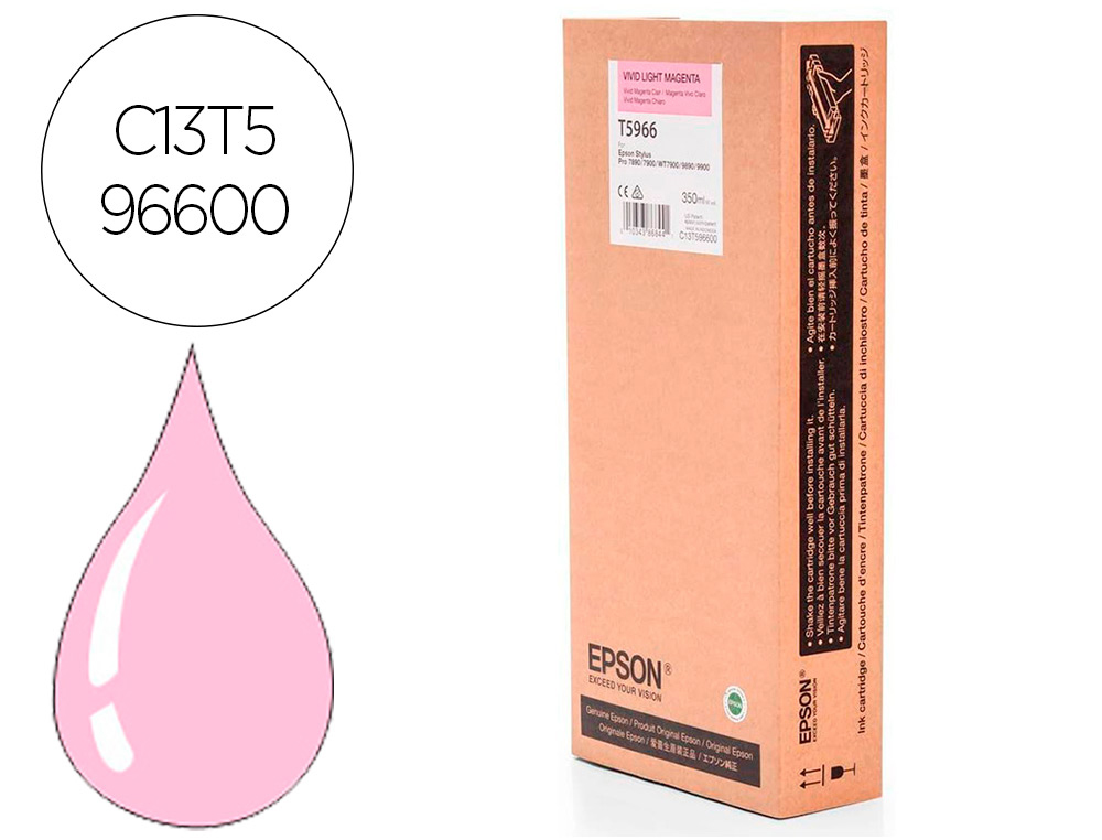 INK-JET EPSON GF STYLUS PHOTO 7900/9900 MAGENTA VIVO CLARO