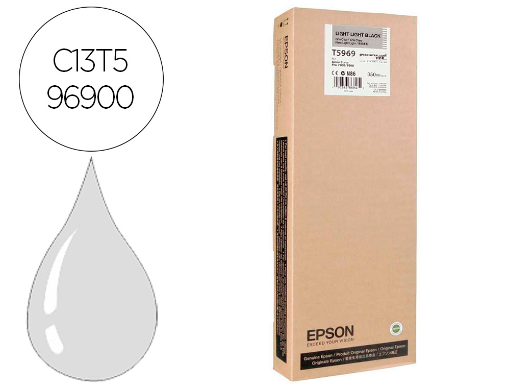 INK-JET EPSON GF STYLUS PHOTO 7900/9900 GRIS CLARO