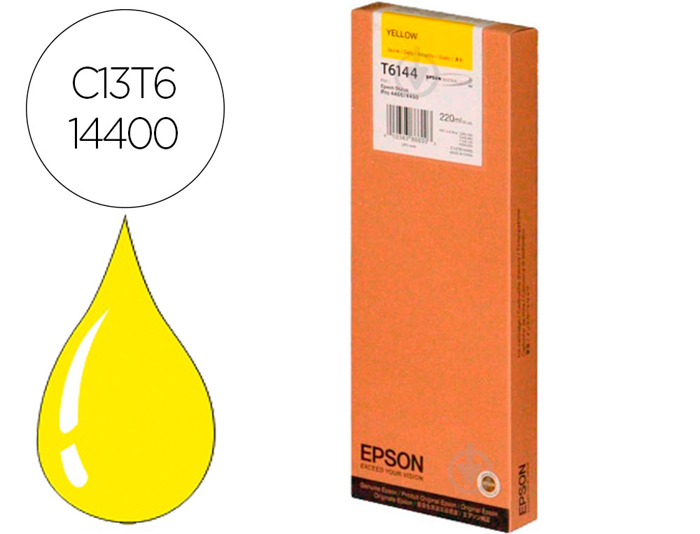 INK-JET EPSON GF STYLUS PHOTO 4450/4400 AMARILLO ALTA CAPACIDAD