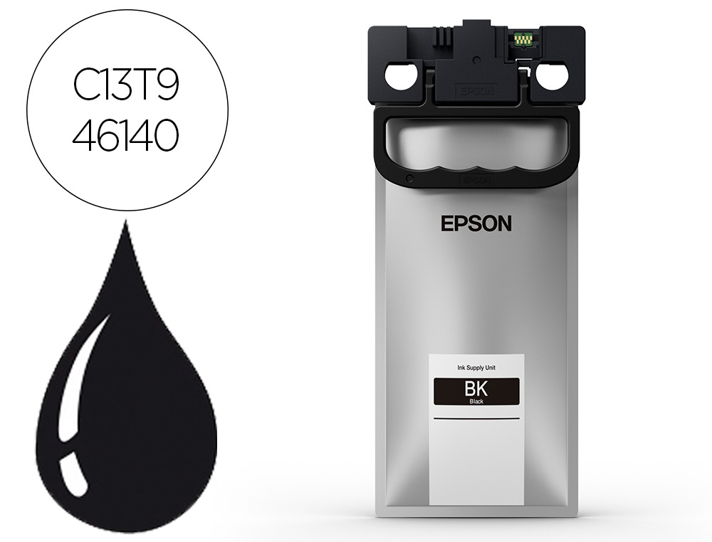 INK-JET EPSON WF-C5X90 SERIES INK XXL NEGRO Á 10000