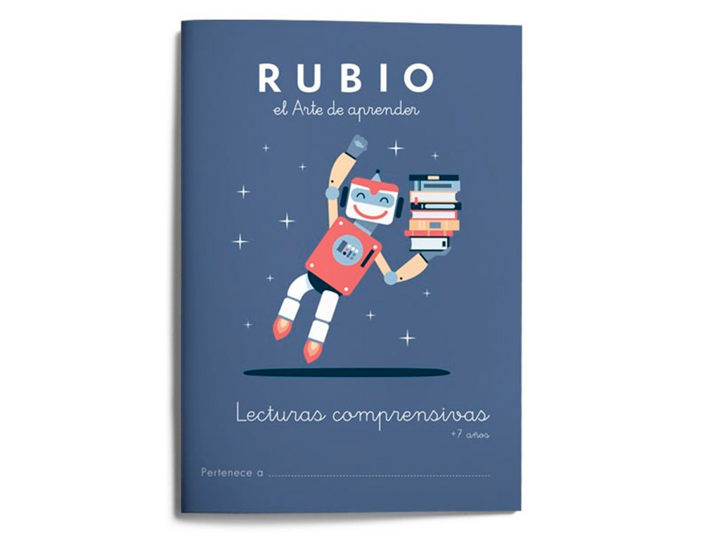 CUADERNO RUBIO LECTURAS COMPRENSIVAS + 7 AÑOS