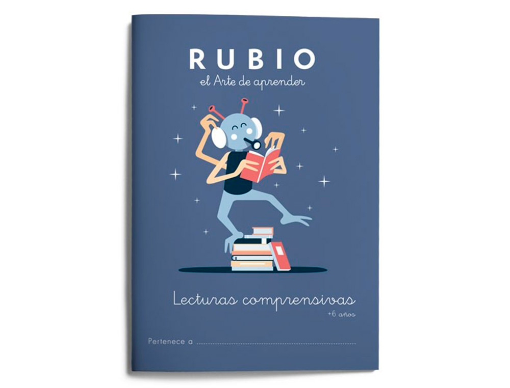 CUADERNO RUBIO LECTURAS COMPRENSIVAS +6