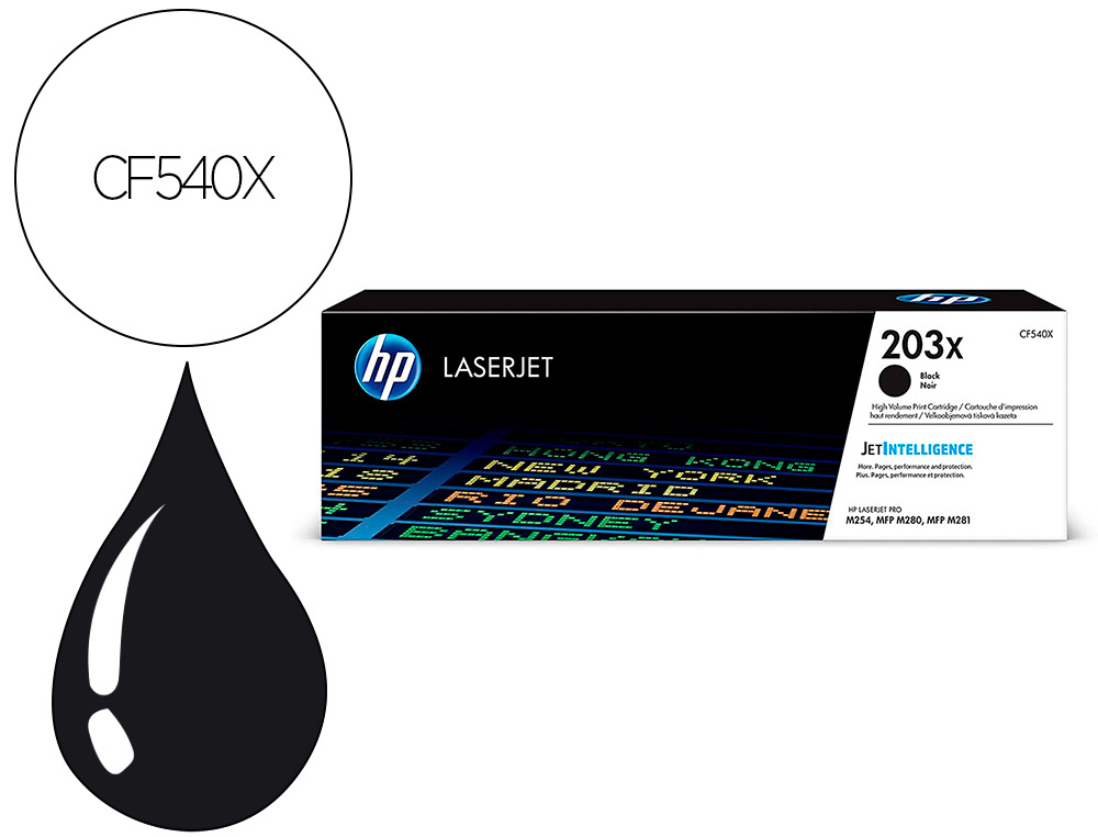 TONER HP LASERJET 203X M254DW / 280NW / 281FDW 3200 PAGINAS