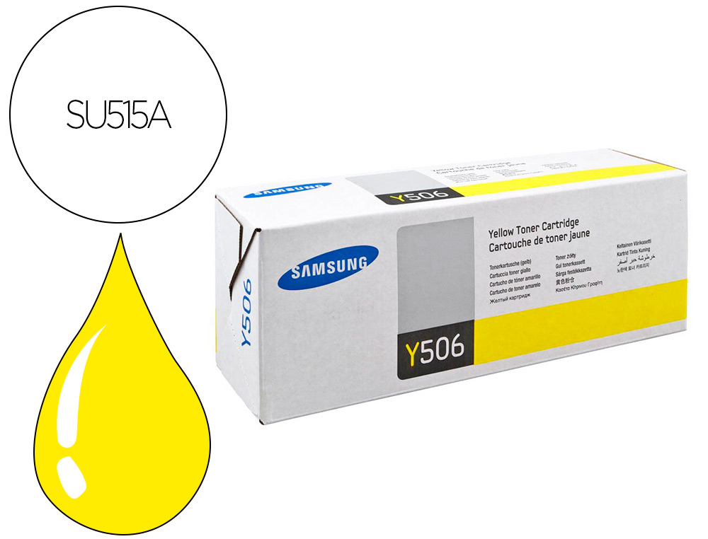 TONER HP SAMSUNG CLP680ND CLX6260 SERIES AMARILLO ALTA CAPACIDAD