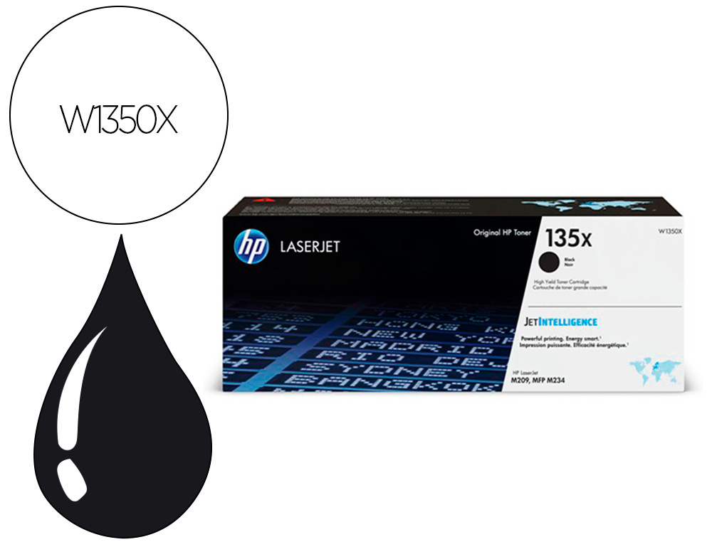 TONER HP 135X ALTA CAPACIDAD 2400PAG - LJ M209 SERIES M234 SERIES