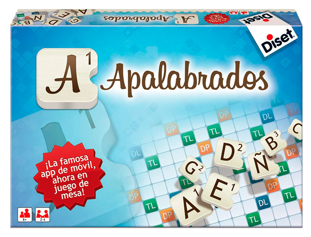 JUEGO DISET DE MESA APALABRADOS