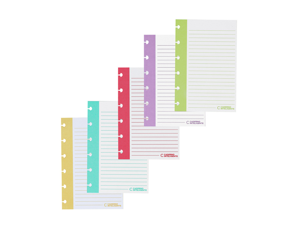 FICHAS PAUTADAS CUADERNO INTELIGENTE VERTICAL