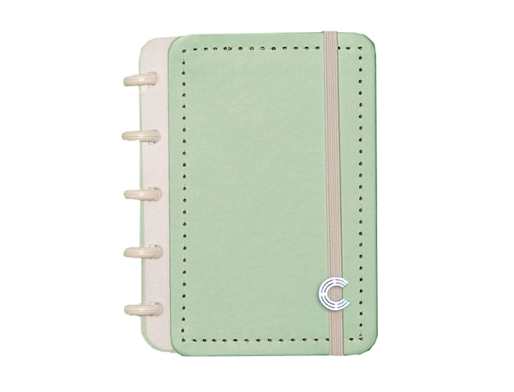 CUADERNO INTELIGENTE ALL INTELIGINE TONOS PASTEL VERDE 142X101 MM