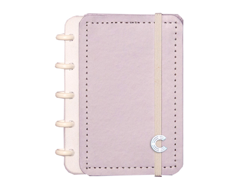 CUADERNO INTELIGENTE INTELIGINE TONOS PASTEL LILA 142X101 MM