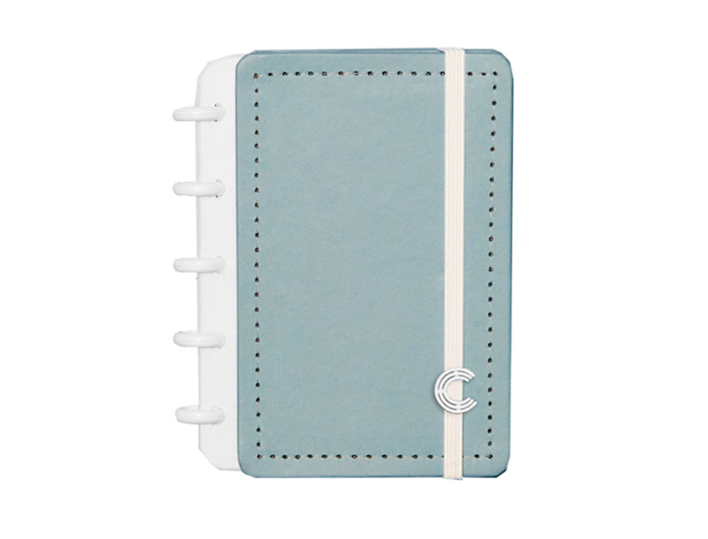 CUADERNO INTELIGENTE INTELIGINE TONOS PASTEL AZUL 142X101 MM