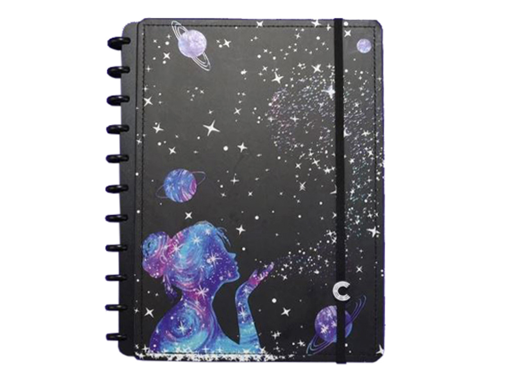 CUADERNO INTELIGENTE GRANDE CI X GOCASE POLVO DE ESTRELLAS 280X215 MM