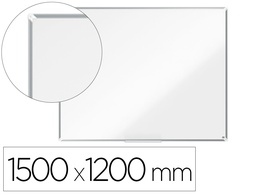 [1915147] PIZARRA BLANCA NOBO PREMIUM PLUS ACERO VITRIFICADO MAGNETICA 1500X1200 MM