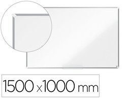 [1915146] PIZARRA BLANCA NOBO PREMIUM PLUS ACERO VITRIFICADO MAGNETICA 1500X1000 MM